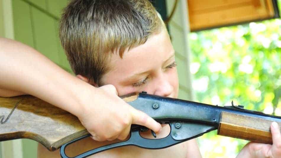 Best BB Gun for Kids - KiD With BB Gun Large